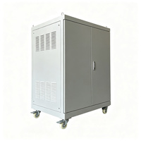 Stabilisateur de tension vertical haute puissance 30KVA 380V triphasé, régulateur de tension automatique intelligent de type servomoteur AC