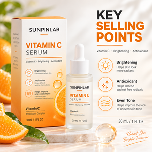 เซรั่มวิตามินซี SUNPINLAB ผลิตภัณฑ์เพื่อผิวกระจ่างใส สารต้านอนุมูลอิสระ บำรุงผิวหน้า 30 มล. ขายส่ง - Product Image 2