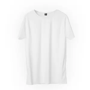 थोक सफेद टी शर्ट कस्टम लोगो फसल में सबसे ऊपर सादे टी शर्ट के लिए 100% कपास उच्च बनाने की क्रिया रिक्त टी शर्ट महिलाओं, पुरुषों और बच्चों के