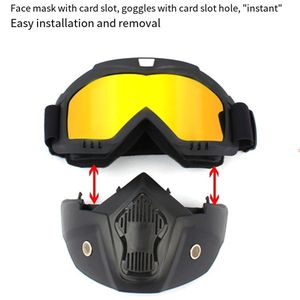 RTS هارلي معدات للطرق الوعرة نظارات مضادة للرمال نظارات تسلق الجبال والتزلج أقنعة نظارات واقية ديكورات للحفلات - Product Image 6