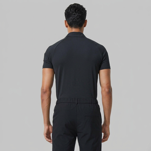 Proveedor de Sudaderas con Cierre de Cremallera: Sudadera Personalizada con Cierre de Cremallera de un Cuarto en Felpa Francesa para Compradores de Uniformes en EE. UU., Suministro de Logotipos con MOQ Bajo - Product Image 3