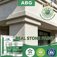 Peinture décorative imitation granit avec granulats de pierre dure pour les façades de bâtiments touristiques