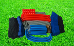 Ngoài Trời Giá Rẻ Nhất Thể Dục Dụng Cụ Bao Vây PVC PP Đen Nhảy Vải <span class=keywords><strong>Trampoline</strong></span> Nhà Sản Xuất - Product Image 6