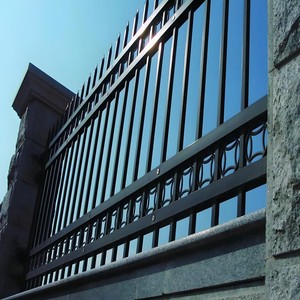 Clôture en acier galvanisé, épaisseur 2,1-3,0 mm, laminée à froid, revêtement Z81 Z120, barrière extérieure pour applications d'aménagement paysager - Product Image 2