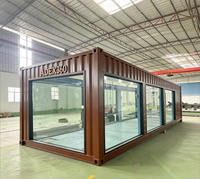 Vente d'usine, structure en acier préfabriquée modulaire industrielle personnalisée de 40 pieds, maison conteneur privée, système de chauffage de piscine 2