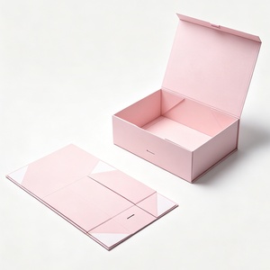 Wholesale Luxury Custom Design <b>Pink</b> Magnetic Chocolate Candy Cosmetic Packaging <b>Box</b> Luxury Art Paper Magnetic <b>Box</b> - Product Image 1