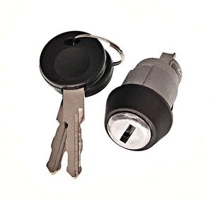 Cylindre de serrure d'allumage 535905855 pour VW <span class=keywords><strong>Caddy</strong></span> I Golf <span class=keywords><strong>Mk1</strong></span> Mk2 Mk3 Mk4 Polo 79-02 - Product Image 1