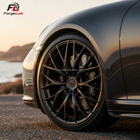 Jantes de course ForgeLab monobloc 17 18 19 20 ARC-8 en argent brossé, jantes forgées de course E92 E93 1M M3 M4 M5 18 19 20 21