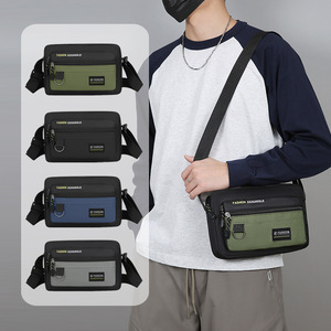 Sac messager Xiuxianxile pour hommes, sac à bandoulière en Nylon imperméable de grande capacité, pour les voyages d'affaires, usage décontracté - Product Image 2
