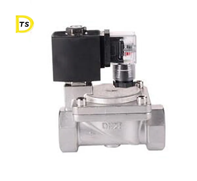 Hot selling Solenoid normally closed 304 stainless steel gas air asco Parker coil water mini solenoid valve