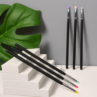 Pinceau de maquillage pour sourcils et eye-liner en silicone DM, modèle de Hebei, échantillons gratuits avec logo client