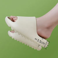 2024 nouveau Logo personnalisé unisexe EVA sandales mousse à mémoire nuage chaussures chaussures originales diapositives maison pantoufles pour femmes et hommes
