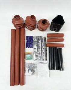 12/24KV <b>Heat</b> Shrink <b>Cable</b> Splice Kit (1-3 Core) | Brass Iron Crimping Sleeve for Battery Repair & Termination Splice <b>Heat</b> Shrink - Product Image 1