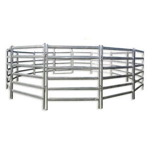 13 paneles + 1 puerta redonda Yard Horse Round Yards Valla 9m de diámetro paneles de corral - Product Image 2