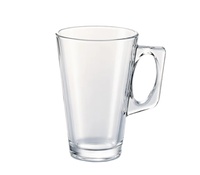 Tasse à café en verre à plusieurs étages avec poignée, tasse à jus et à thé au lait en verre