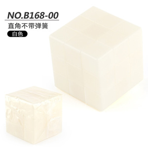 Trắng 3x3x3 Magic <span class=keywords><strong>Cube</strong></span> DIY tốc độ câu đố đồ chơi cho trẻ em đi du lịch thân thiện với căng thẳng cứu trợ thần tài hoạt động đóng hộp câu đố - Product Image 6
