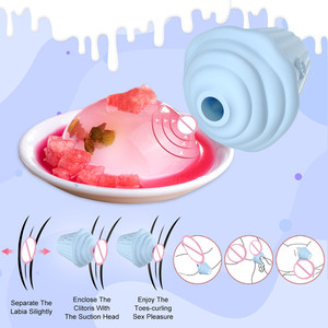 Eiscreme springendes Ei Mehrfrequenz-Orgasmus Zunge leckt weiblichen Mastur bator Magnetischer wiederauf ladbarer Vibrator Sexspielzeug für Erwachsene 18 - Product Image 2