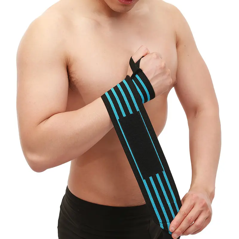 Profesyonel kalite halter vücut geliştirme ağırlık kaldırma bilek desteği sarar ağırlık eğitimi için