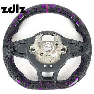 <span class=keywords><strong>Volant</strong></span> Personnalisé en Fibre de Carbone Forgée Violet Poudre à LED pour Volkswagen VW <span class=keywords><strong>Golf</strong></span> 7 MK7 et <span class=keywords><strong>Golf</strong></span> <span class=keywords><strong>6</strong></span> MK6 <span class=keywords><strong>GTI</strong></span> - Product Image 6