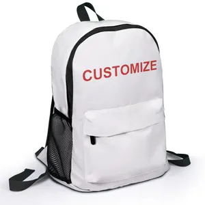 NO MOQ Custom Sublimation Full Color Print Backpack School Bags
