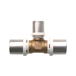 Raccord en T réduit pour systèmes HVAC multicouches à pression 20 x 26 x 20 - Product Image 1
