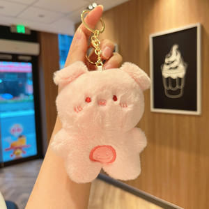 <span class=keywords><strong>Ours</strong></span> mignon peluche animal porte-clés sac pendentif mignon suspendu pour sac porte-clés pour filles - Product Image 3