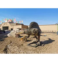 Spinosaurus Robot a Grandezza Naturale Meccanico Dinosauro Per Il Dinosauro Parco A Tema