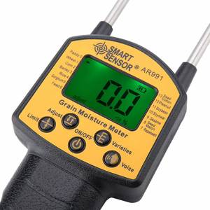 Professional Digital Grain Moisture Meter Corn Wheat Peanut Sorghum Feed Measurement Tester Household <b>Thermometer</b> - Product Image 4