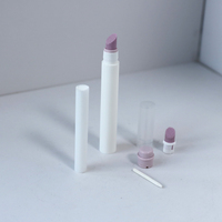 Conteneur vide en plastique personnalisé pour huile à cuticules, stylo de manucure portable avec pierre de quartz rose, vente en gros, fabricant