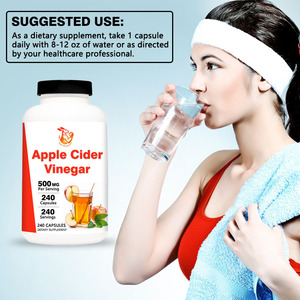 Capsules de vinaigre de cidre de pomme à marque privée OEM pour la gestion saine du poids, coupe-faim, capsules de perte de poids - Product Image 4