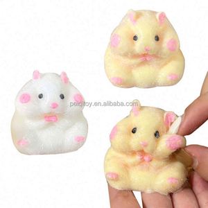 Generic Cute Hamster <b>Cat</b> Paws <b>Squishy</b> Squeeze Toys Stress Relief Squishies for Kids Adults Fidget Toys for Pinch Family Party - Product Image 2