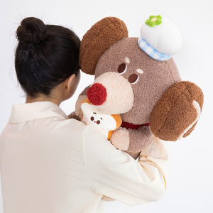 Mainan boneka <span class=keywords><strong>Dachshund</strong></span> kartun lucu kungkang Super lembut untuk tidur bantal panjang dengan isian katun PP ODM dapat disesuaikan - Product Image 5