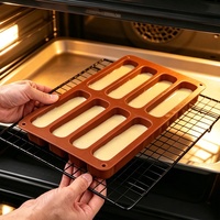 En stock – Moule à gâteau rectangulaire en silicone à 12 cavités, moule à chocolat créatif pour pâtisserie DIY, facile à démouler, compatible four.