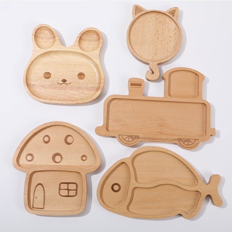 Meituan Flash Delivery Portable Cartoon Animal-Shaped Wooden Baby ...