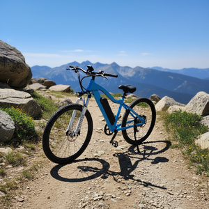 Nuova Bicicletta Elettrica da Città <span class=keywords><strong>e</strong></span> da Montagna con Sospensione Completa <span class=keywords><strong>e</strong></span> Pneumatici da 26 Pollici con Logo - Product Image 1