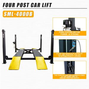 Sunmo Fábrica Preço Barato Carro Oficina Equipamento Conjunto Completo Digital 4 Post Lift e 3d Máquina De Alinhamento De Rodas à Venda - Product Image 4