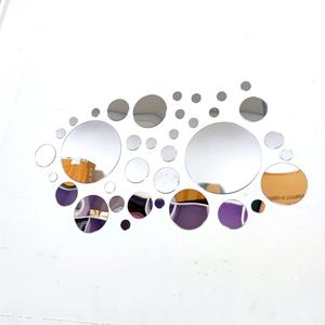 Multi-Size Round Acrylic Mirror <b>Wall</b> <b>Stickers</b> Shatterproof <b>Removable</b> Bubble Dot Decorative Mirrors for Home Decor - Product Image 1