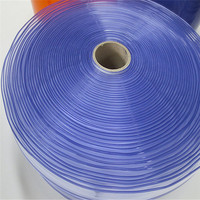 Rideau en PVC transparent Super clair, bande de rideau coulissant avec surface lisse, 1 pièce