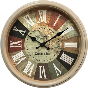 14 inch Đồng hồ treo tường đơn giản Khung nhựa đồng hồ treo tường trang trí nhà thạch anh Đồng hồ treo tường - Product Image 1