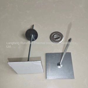 Cách Nhiệt L-Loại Thủy Tinh Len Móc Móng Tay Cho Công Nghiệp Sử Dụng Thân Thiện Với Môi 0.056 Giá Trị <span class=keywords><strong>R</strong></span> Nhà Máy Điện & Ống Dẫn Không Khí Hàn - Product Image 4