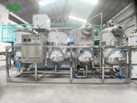 Kleinschalige Sojabonen Katoenzaden Olieraffinaderij Bakolie Raffinage Machine Ruwe Olie Raffinaderij Machines