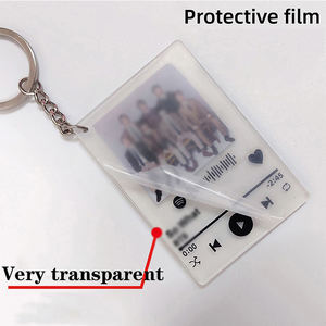 Llavero acrílico personalizado <span class=keywords><strong>con</strong></span> <span class=keywords><strong>nombre</strong></span> de cantante y música - Product Image 2