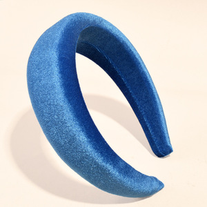 Diadema de Espuma de Terciopelo de Lujo para Mujer, Diademas de Espuma Estilo Alicia, Accesorios para el Cabello, Diadema de Moda, Diademas Anchas Acolchadas - Product Image 3