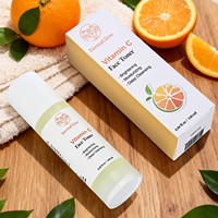 Tonique Visage Éclaircissant Anti-Taches à base de Glutathion Fermenté, Niacinamide, Arbutine et Vitamine C, Antioxydant pour un Teint Unifié
