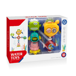 Jouets <span class=keywords><strong>de</strong></span> <span class=keywords><strong>bain</strong></span> DIY RS Sea Animal Pipeline pour bébé - Ensemble <span class=keywords><strong>de</strong></span> jouets à eau en ABS avec <span class=keywords><strong>puzzle</strong></span> <span class=keywords><strong>de</strong></span> plomberie marine - Product Image 3