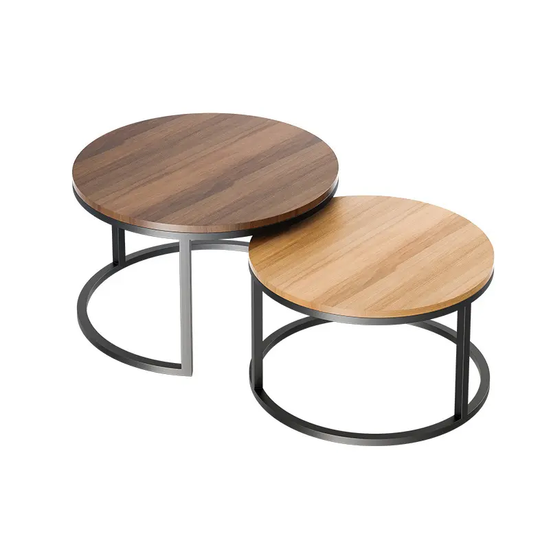 Круглые металлические однотонные деревянные журнальные столики в скандинавском стиле, роскошная <span class=keywords><strong>мебель</strong></span> для гостиной, <span class=keywords><strong>мебель</strong></span> для кофе в скандинавском стиле