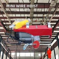 Mini palan électrique PA600X12M, 600 kg, palan électrique à câble portable, 220 V, petite grue de levage pour la vente en gros