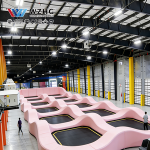 <span class=keywords><strong>Centro</strong></span> de Trampolines con Estructura de Acero Prediseñada, Estándar ASTM F2970, Solución de Fabricación para Constructores y Proveedores, Aprobado por la CE - Product Image 1