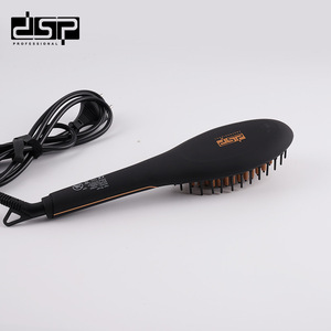 Peigne lisseur chauffant professionnel Dsp, température réglable, dents en céramique pour cheveux raides et bouclés - Product Image 3