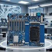 Placa Base para Servidor MS03-CE0 ATX LGA4677 Intel C741 Xeon 5.ª/4.ª Gen DDR5 PCIe Gen5